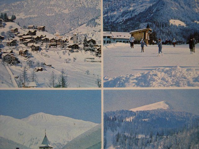 Cartoline postali: Ansichtskarte ungelaufen - Tschiertschen im Winter – Usato da Dübendorf venduto da rumpumpel 1