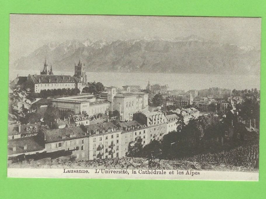 Cartoline postali: Lausanne – Nuovo (secondo la descrizione) da Zürich venduto da t24_de