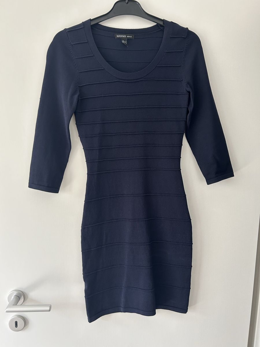 Mango Kleider: Robe bleu marine Mango taille S  – Neu (gemäss Beschreibung) aus Bôle von sev_n85b