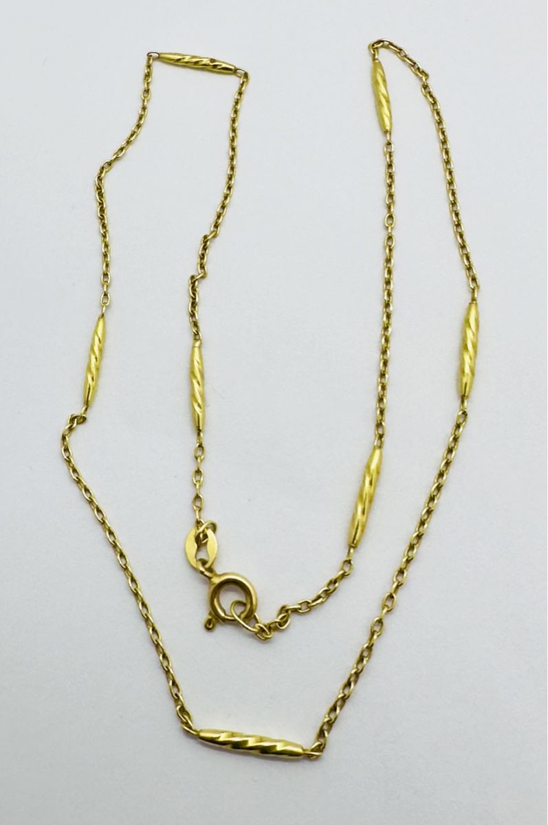 Catenine: 750 Gold Collier 5.20 Gramm – Usato da Murg venduto da MTGold