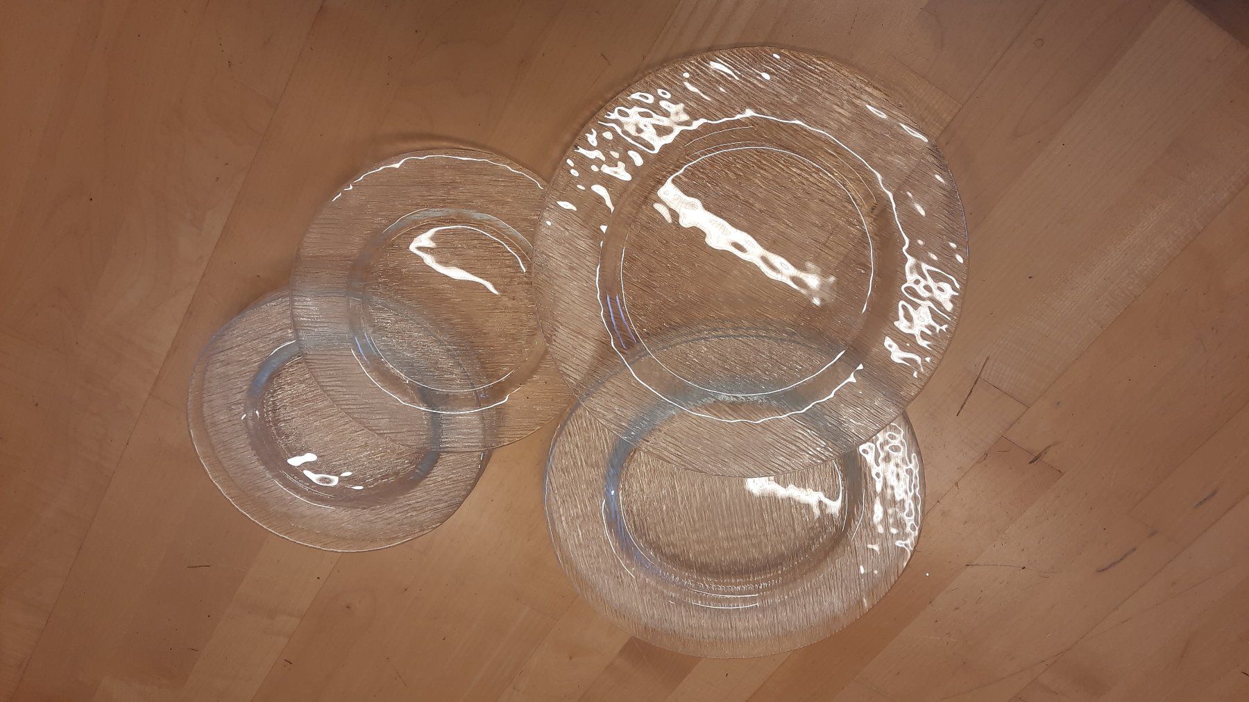 Teller: Salatteller Glas – Gebraucht aus Boltigen von tho_vhj6