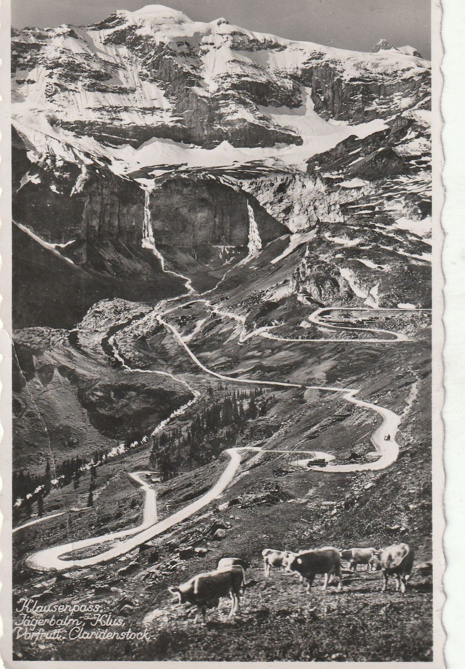 Cartoline postali: Klausenpass Strasse – Usato da Lumbrein venduto da made02