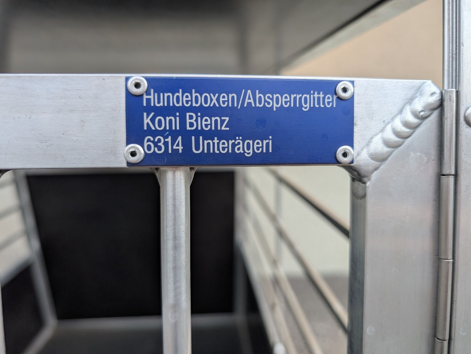 Gabbie, trasporto & Sicurezza: Hundebox Koni Bienz – Usato da Altendorf venduto da Streetracer007 1