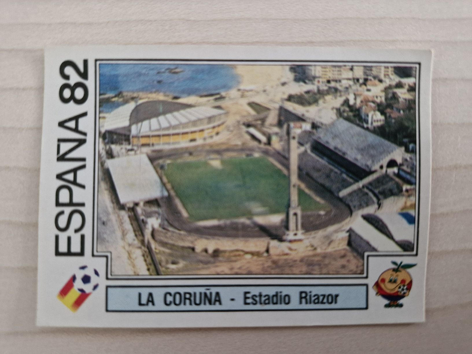 Panini Carte collezionabili: Panini Bild 22 ESPANA 82 LA CORUNA Estadio Riazor – Nuovo (secondo la descrizione) da Frauenfeld venduto da Kasico