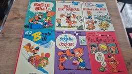 Bandes dessinées Boule et Bill lot 6 albums état d'usage cou
