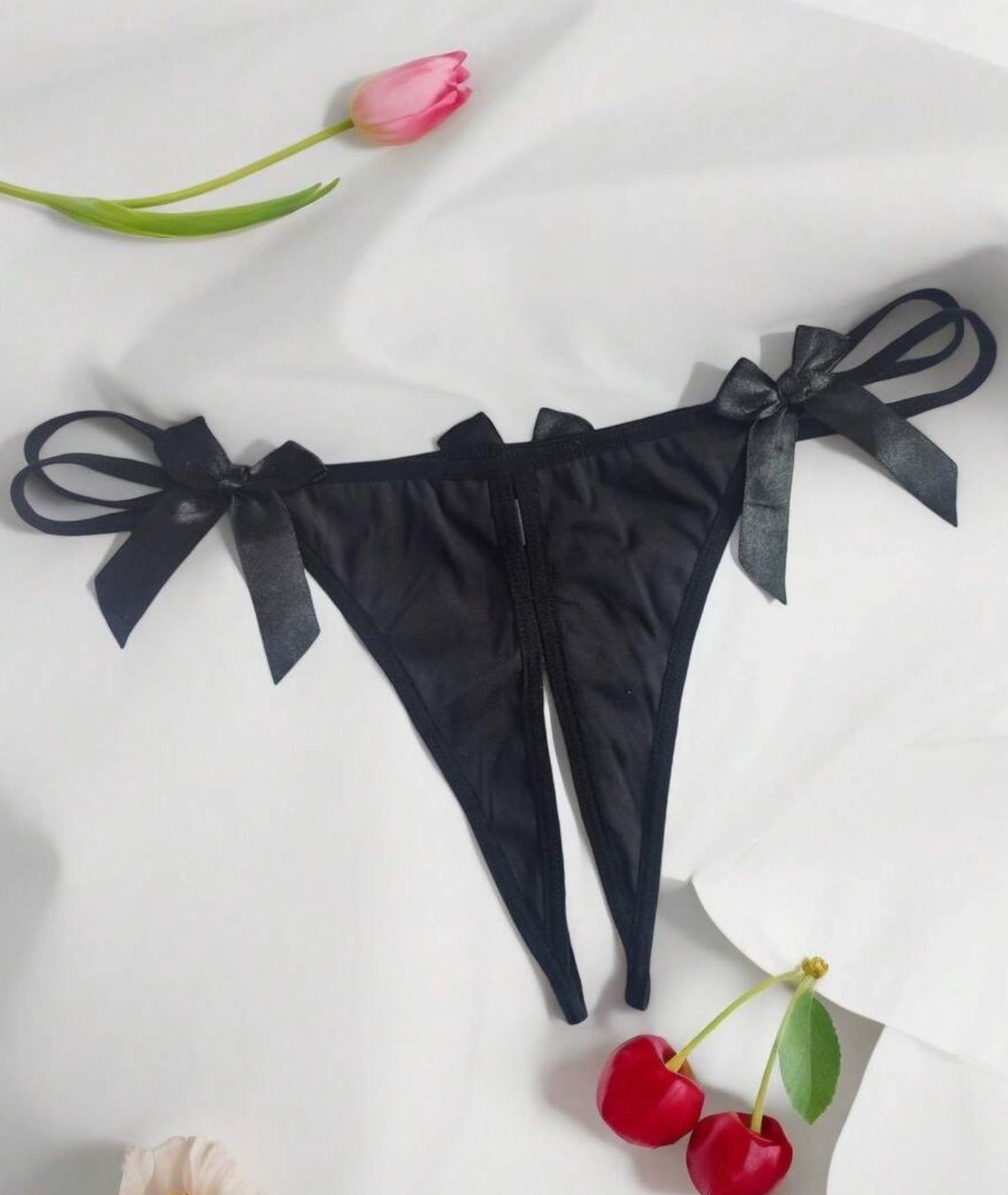 Altra biancheria intima: sexy String mit unten offen, Gr. L – Nuovo e nell'imballaggio originale da Winterthur venduto da Sunshine143