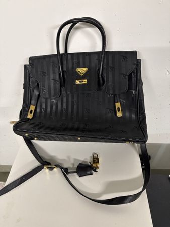 MCM Tasche Original – Schwarz – Guter Zustand – Sommer-Acces