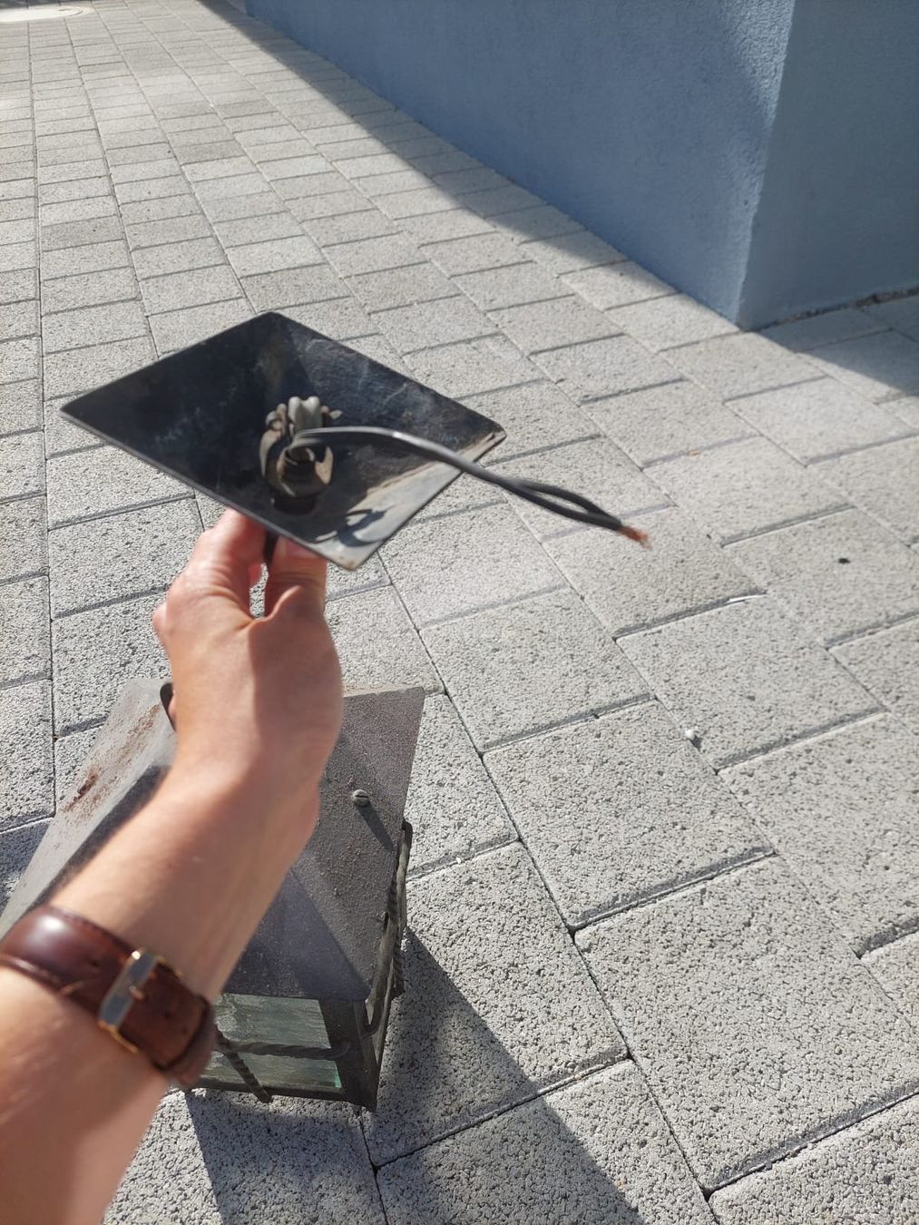 Laternen: Rustikale Aussenlampe – Gebraucht aus Effretikon von morfrit 2