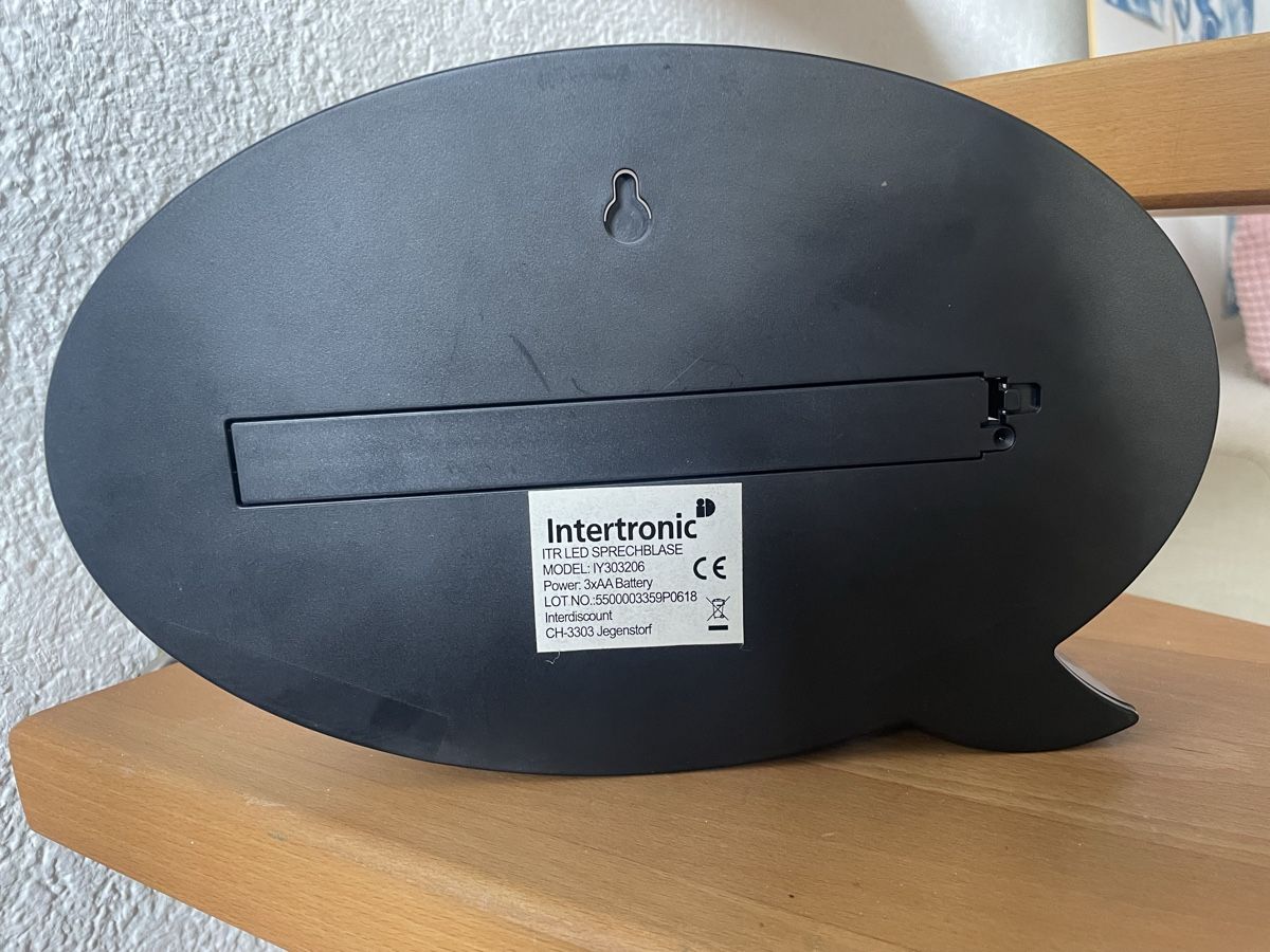 Lampade:  LED Whitboard Sprechblase Lampe  – Nuovo (secondo la descrizione) da Sins venduto da 77_gina_77 3