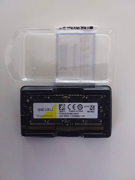 PC: Vendo 2 moduli ram da 8gb per computer portatile  – Nuovo e nell'imballaggio originale da Arbedo venduto da gig_5dyc