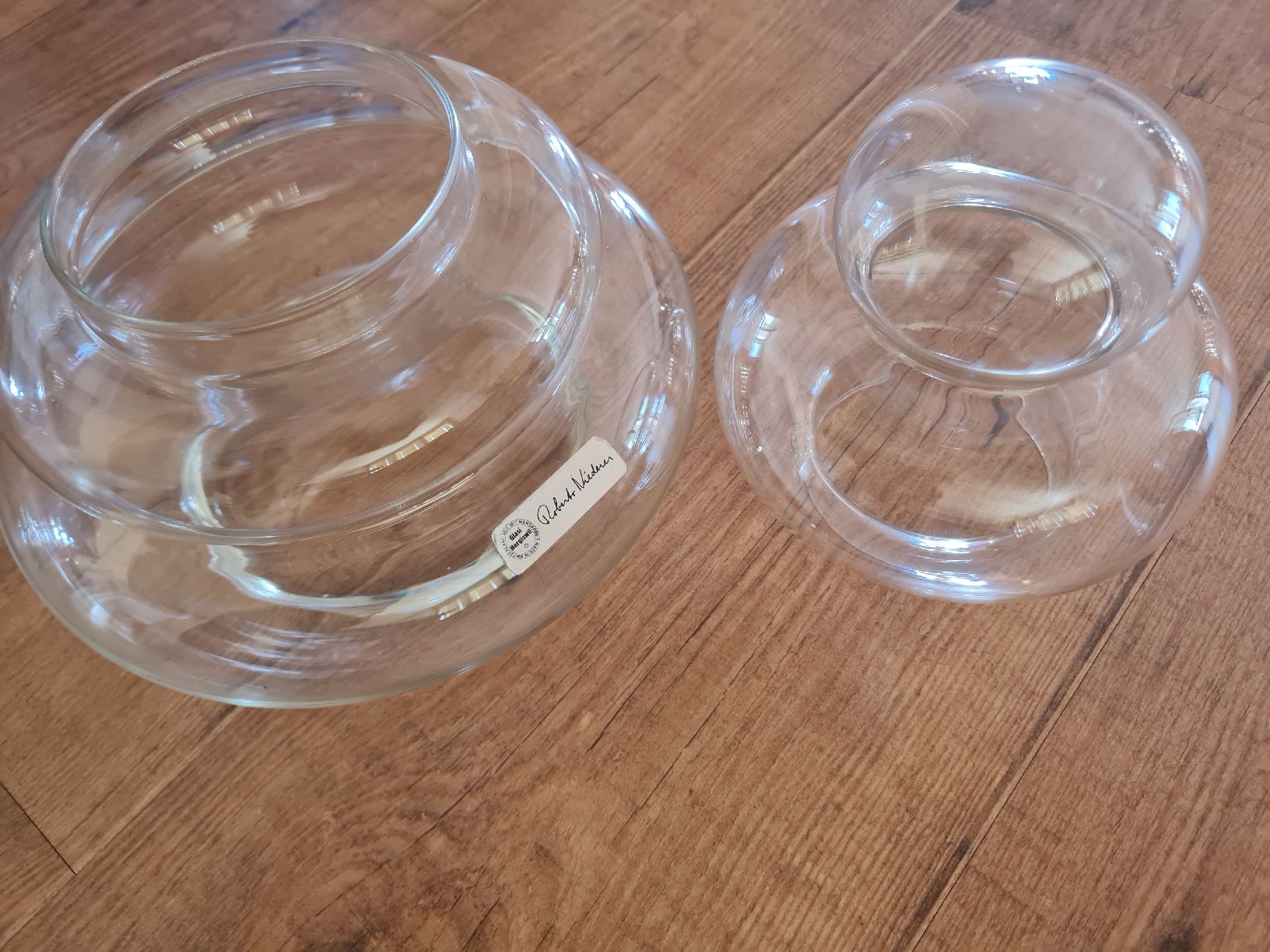 Glasi Hergiswil Tutte le decorazioni: Glasi Hergiswil einmalige Stapeldose neu – Nuovo (secondo la descrizione) da Münsingen venduto da Cuci31 3