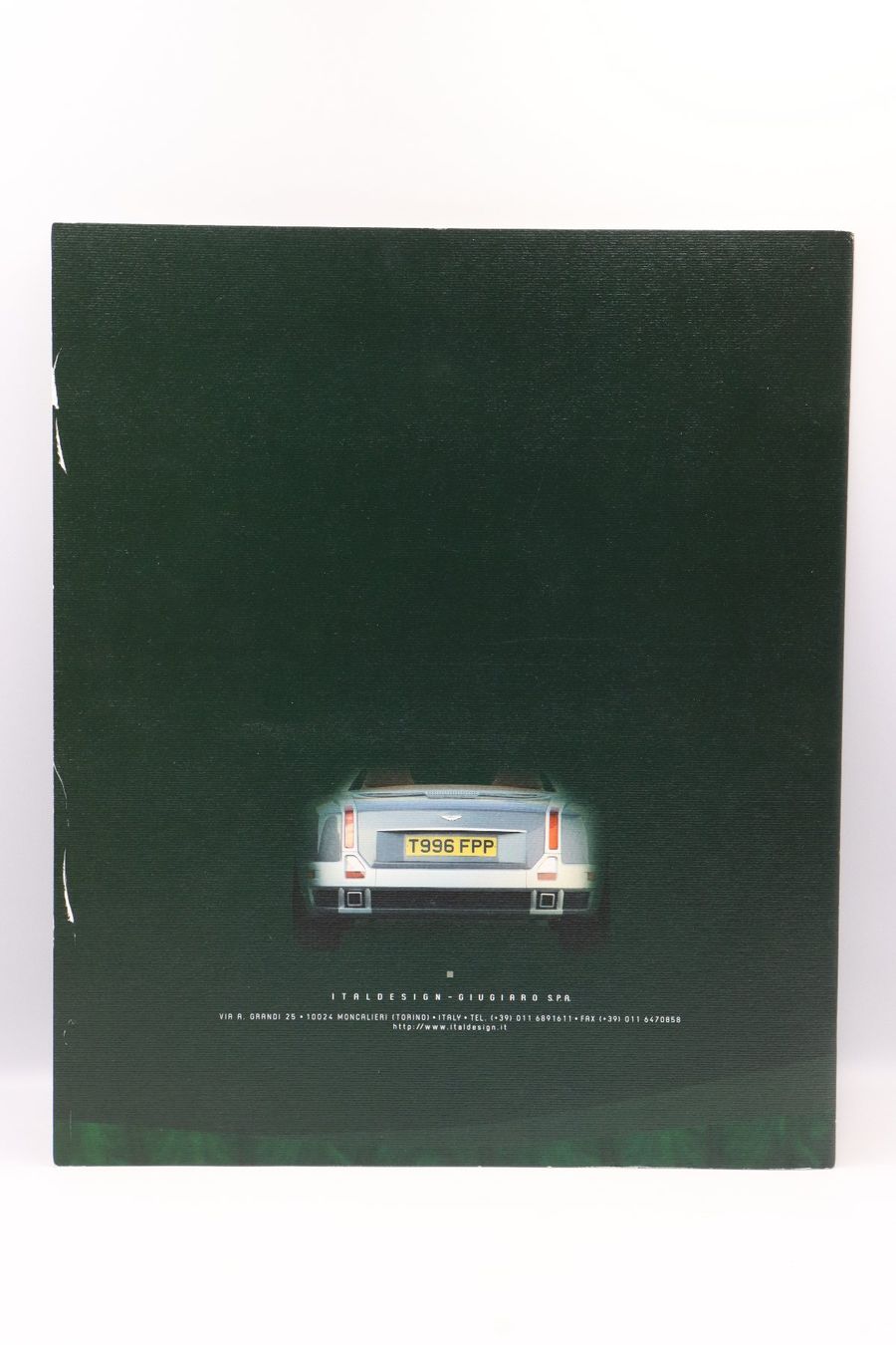 Aston Martin Documents: Aston Martin Giugiaro 2001 Prospekt – D'occasion à Bühl b.Aarberg par Collectorpassions 1