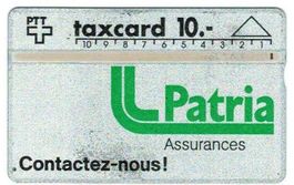Taxcard 109E_34445 (K-91/84B) Patria französisch 800 Ex