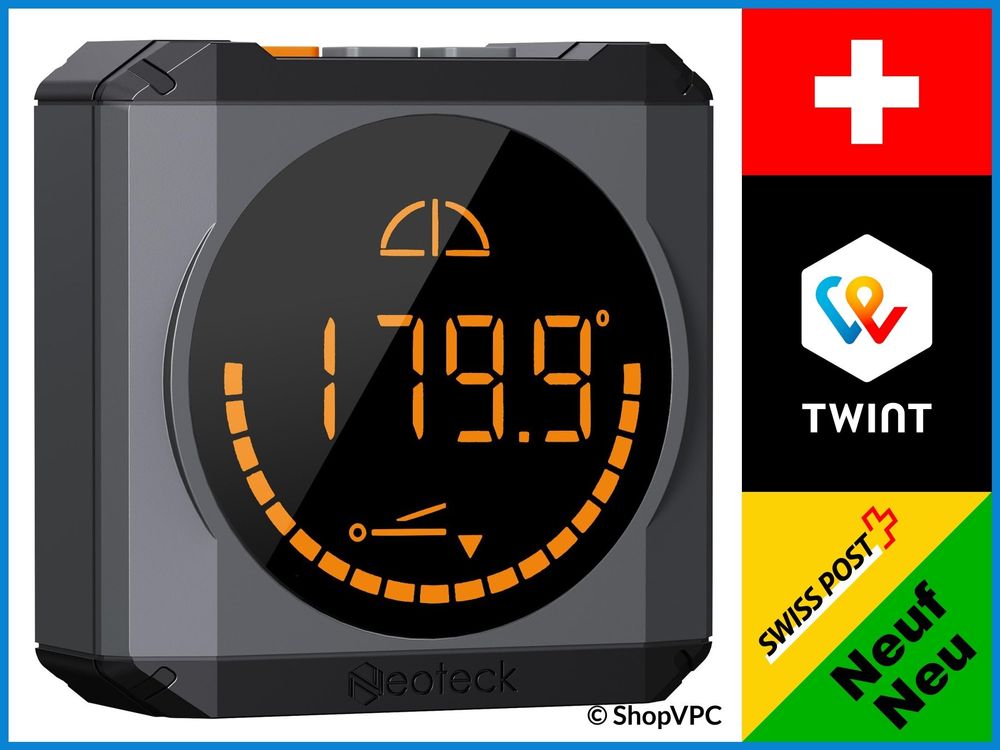 GLFLOW Digitaler Winkelmesser - IP54 Wasserdicht Mit 0,1° Genauigkeit