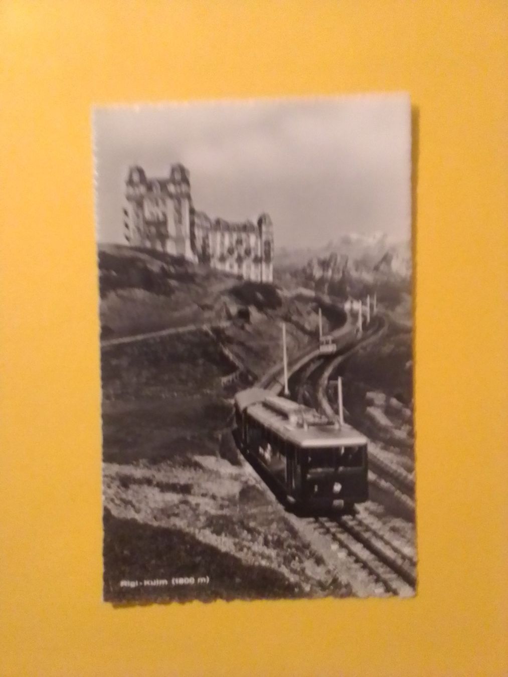 Ansichtskarten: AK Rigi Kulm Eisenbahn – Gebraucht aus Küttigen von Melisch1000