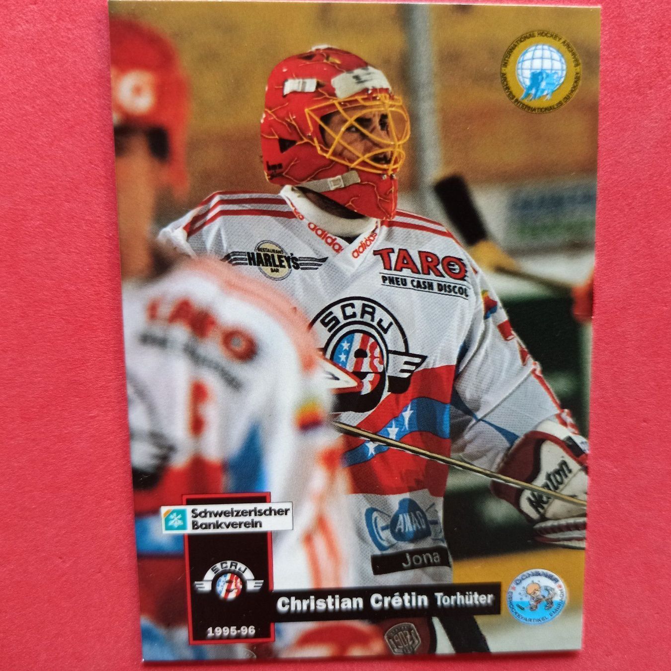 Carte collezionabili: Christian Crétin - RAPPERSWIL - 1995/96 – Usato da Dübendorf venduto da kb86_MOVIE