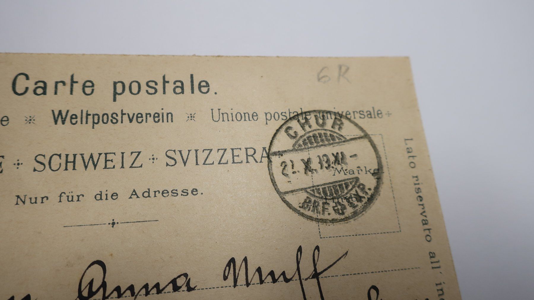 Cartoline postali: Gruss aus Chur 1899 – Usato da Cormoret venduto da Pascalll2001 5