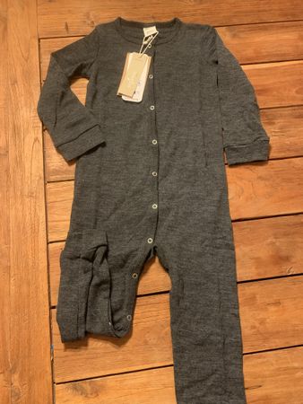 Neuer Merino Wolle Pyjama gr. 98