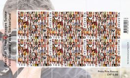 Suisse 2013 - Feuillet Timbre spécial Visages suisses **