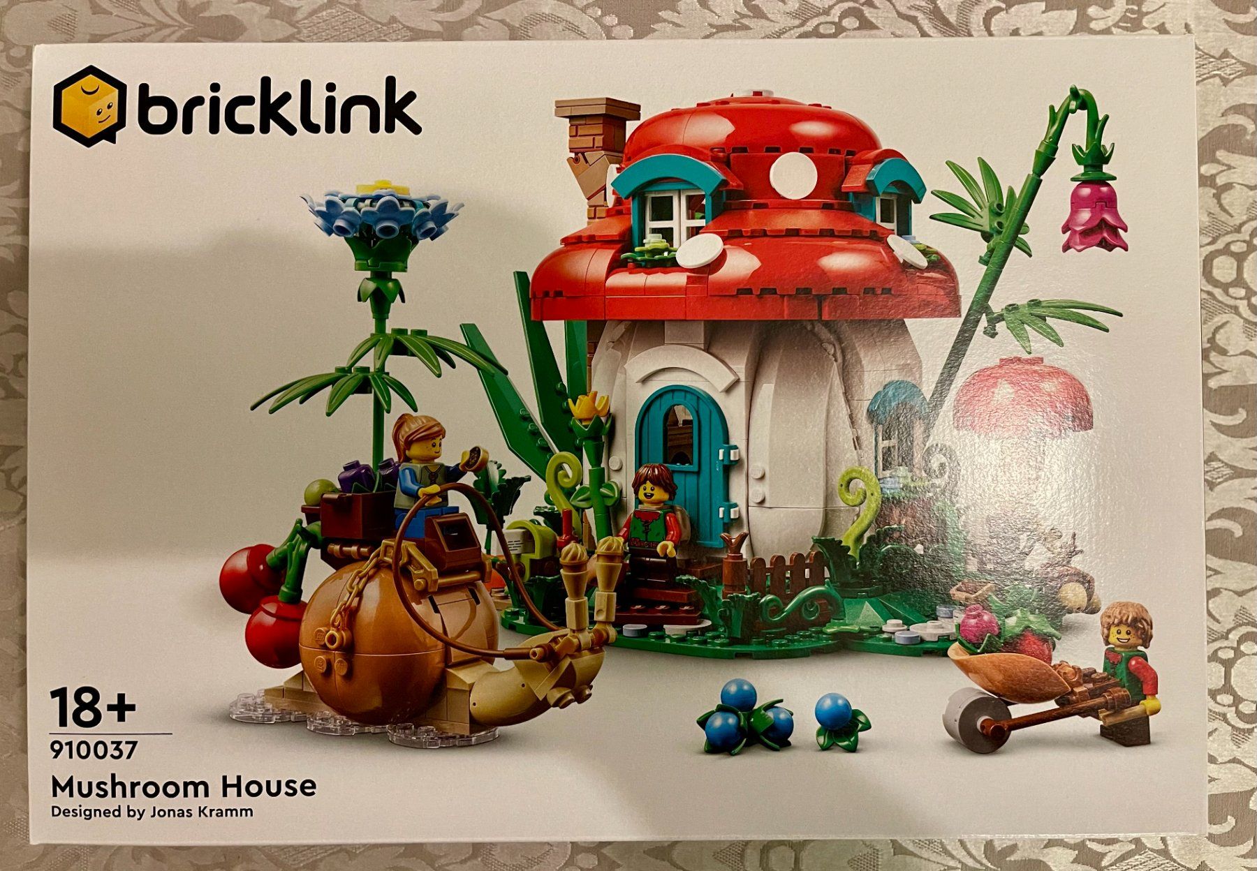 Lego Kit di costruzioni: Lego BrickLink Designer Program 910037 - Mushroom House – Nuovo e nell'imballaggio originale da Höri venduto da PSMarinho