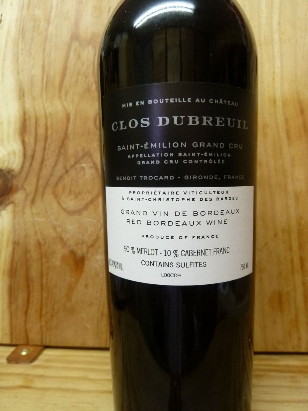 Vino: 1 Fl. Château Clos Dubreuil 2009 – Nuovo e nell'imballaggio originale da Knonau venduto da Latour54 2