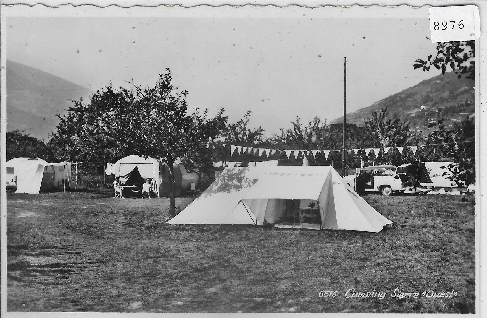 Cartes postales: Camping Sierre "Ouest" – D'occasion à Ettingen par Kartenplanet