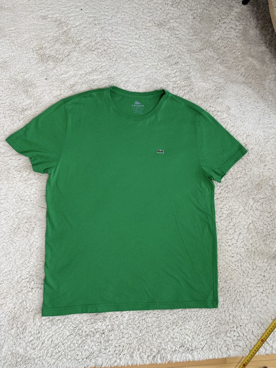 Lacoste T-shirt: T-shirt Lacoste vert - Taille 6 / XL – Usato da Neuchâtel venduto da aliceguins 1