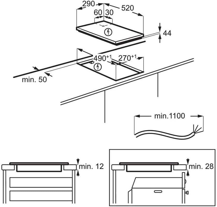 Cucine: AEG IKB32300CB Induktionskochfeld – Nuovo e nell'imballaggio originale da Bottighofen venduto da zaap 2