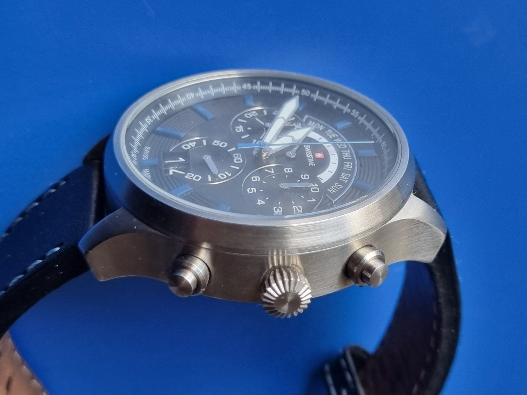 Orologi: Grosse SWISSTIME Uhr – Usato da Schaffhausen venduto da Leveron13 1