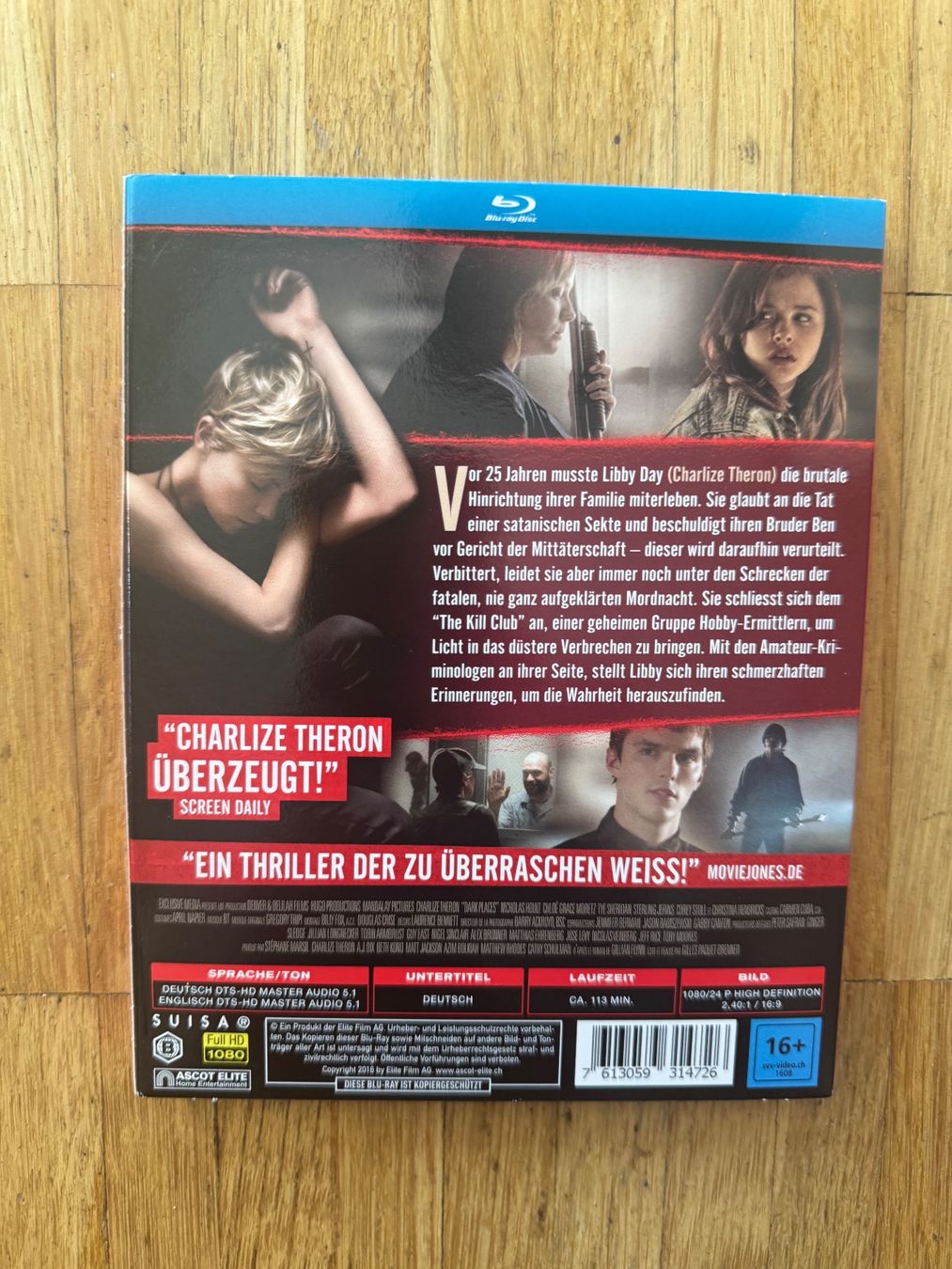 Tutti i DVDs: DARK PLACES (BLU-RAY). MIT CHARLIZE THERON – Usato da Basel venduto da san_2qlq 1