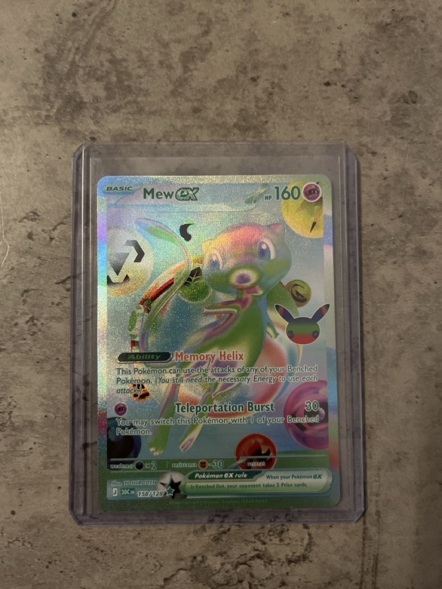 Pokémon Carte collezionabili: Mew EX 30th Boosterfrisch – Nuovo (secondo la descrizione) da Orpund venduto da Dp2k01l