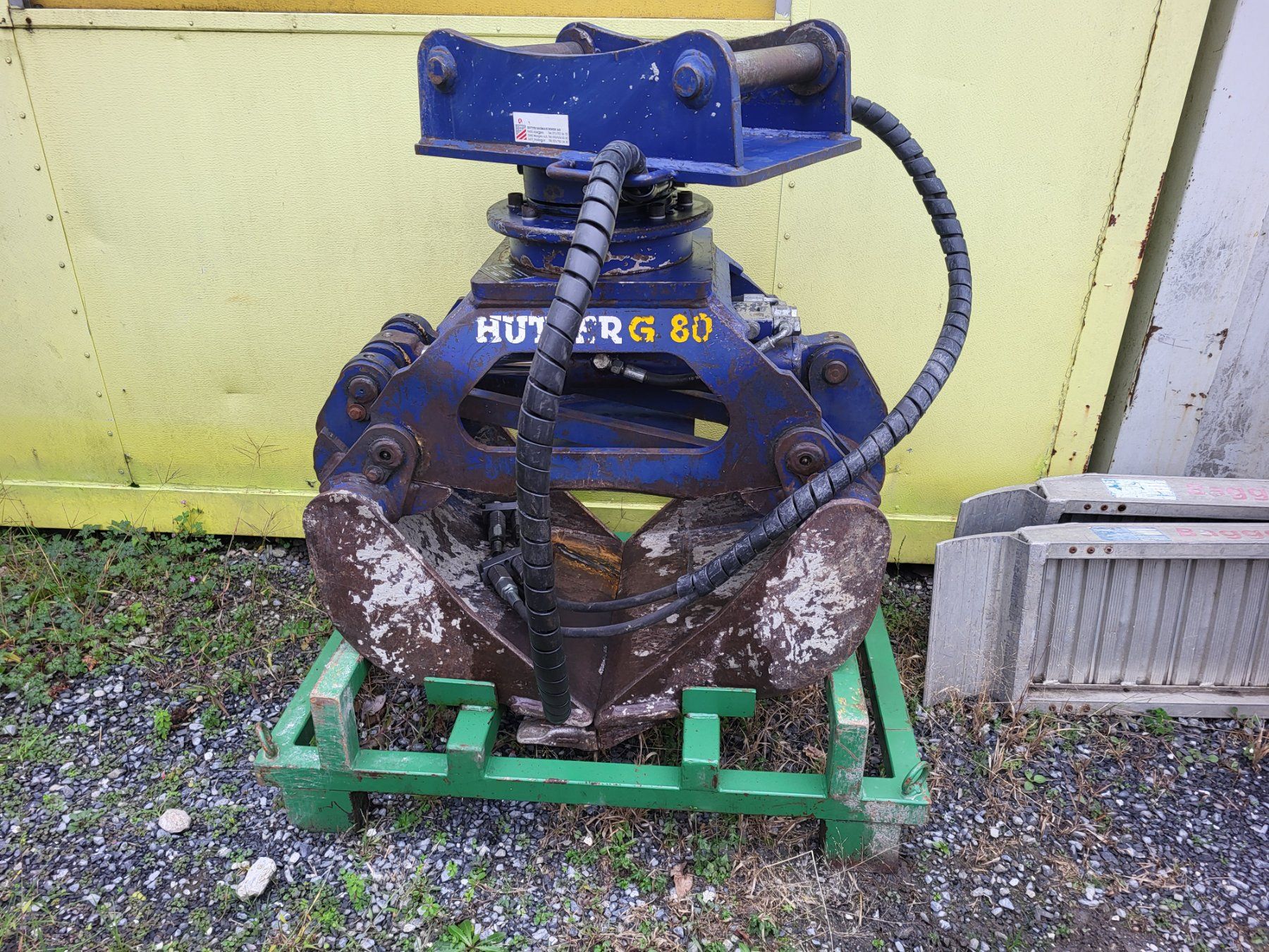 Pinze: Hutter Greifer G80 zu Bagger 7 - 12 Tonnen – Usato da Widnau venduto da weruwi 4