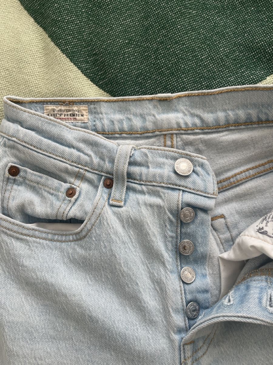 Levi's Jeans: Levis 501 Jeans, helle Waschung – Usato da Andwil SG venduto da sas_m9tn 1