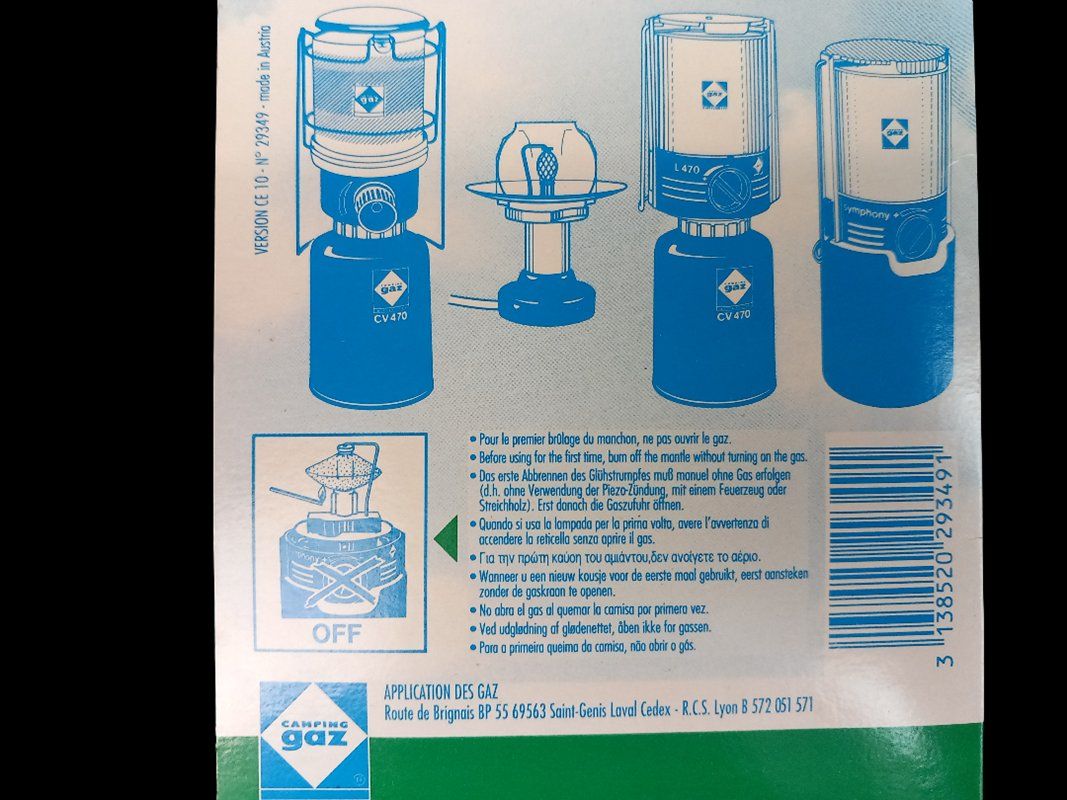 Campingaz Lampen: CAMPING GAZ Glühstrumpf 2x – Gebraucht aus Hünenberg von Restwert_Zug 2