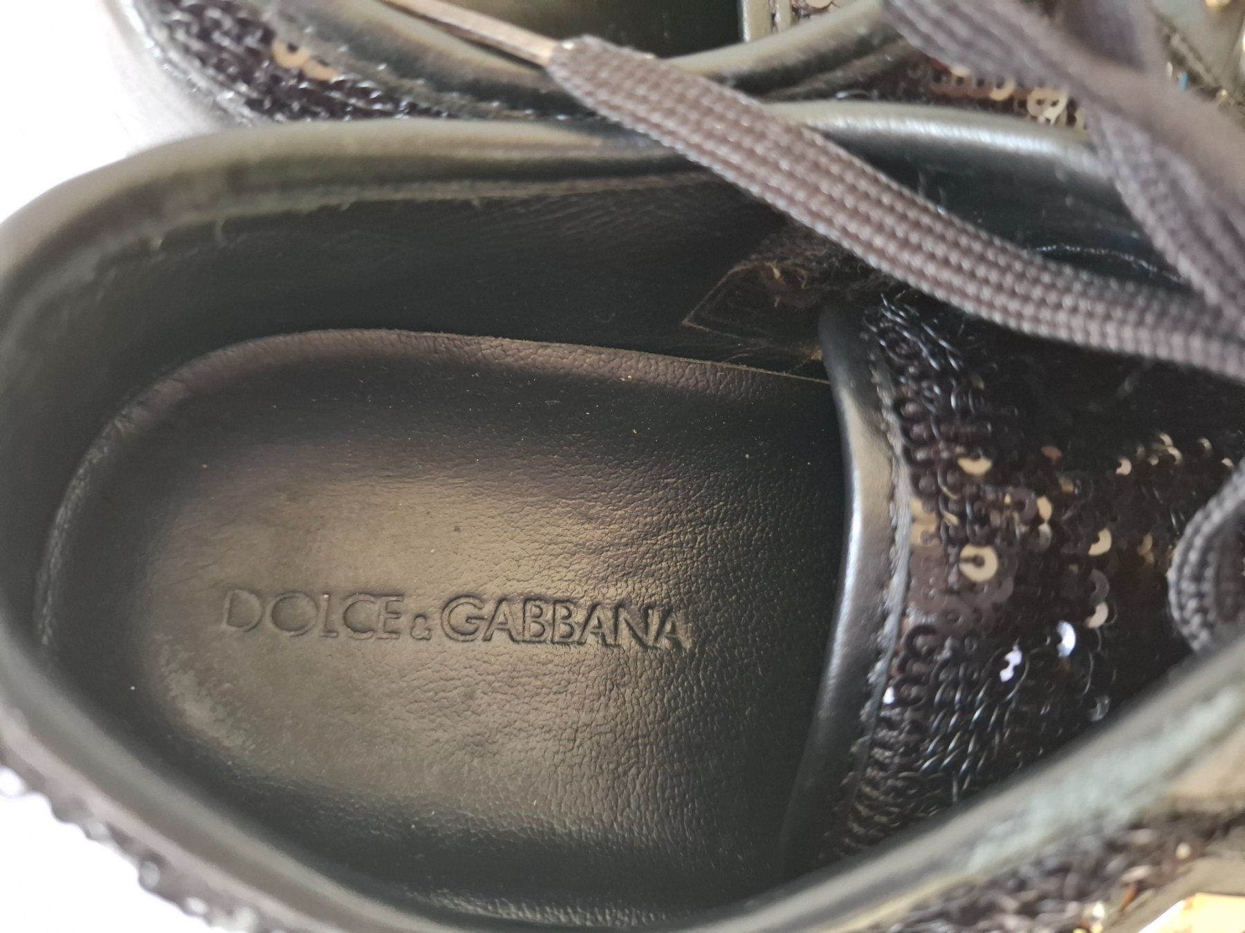 Dolce & Gabbana Scarpe per ragazze: Dolce & Gabbana, Sneaker, schwarz, Gr. 35 – Usato da Dornach venduto da shoe-lina 6
