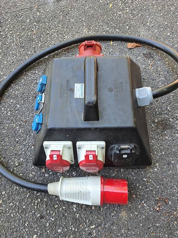 Elettrotecnica: Gifas Baustromverteiler 63A  – Usato da Lengnau AG venduto da Allworker