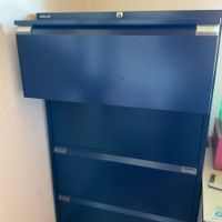 Bisley Hängeregister Schrank dunkelblau 4 Schubladen gute...