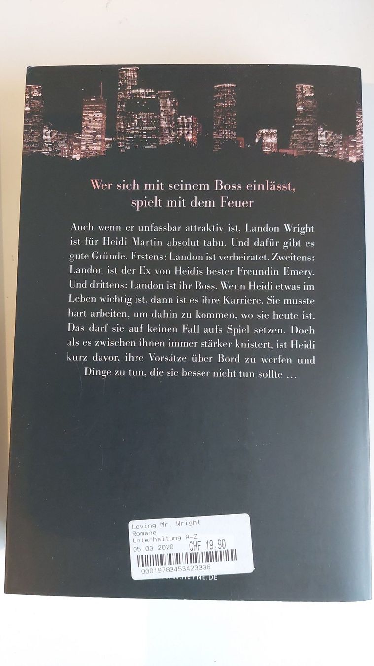 Libri: K.A. Linde Mr. Wright - Finding + Loving, Top Zustand! – Usato da Neftenbach venduto da Craigh_na_Dun 2