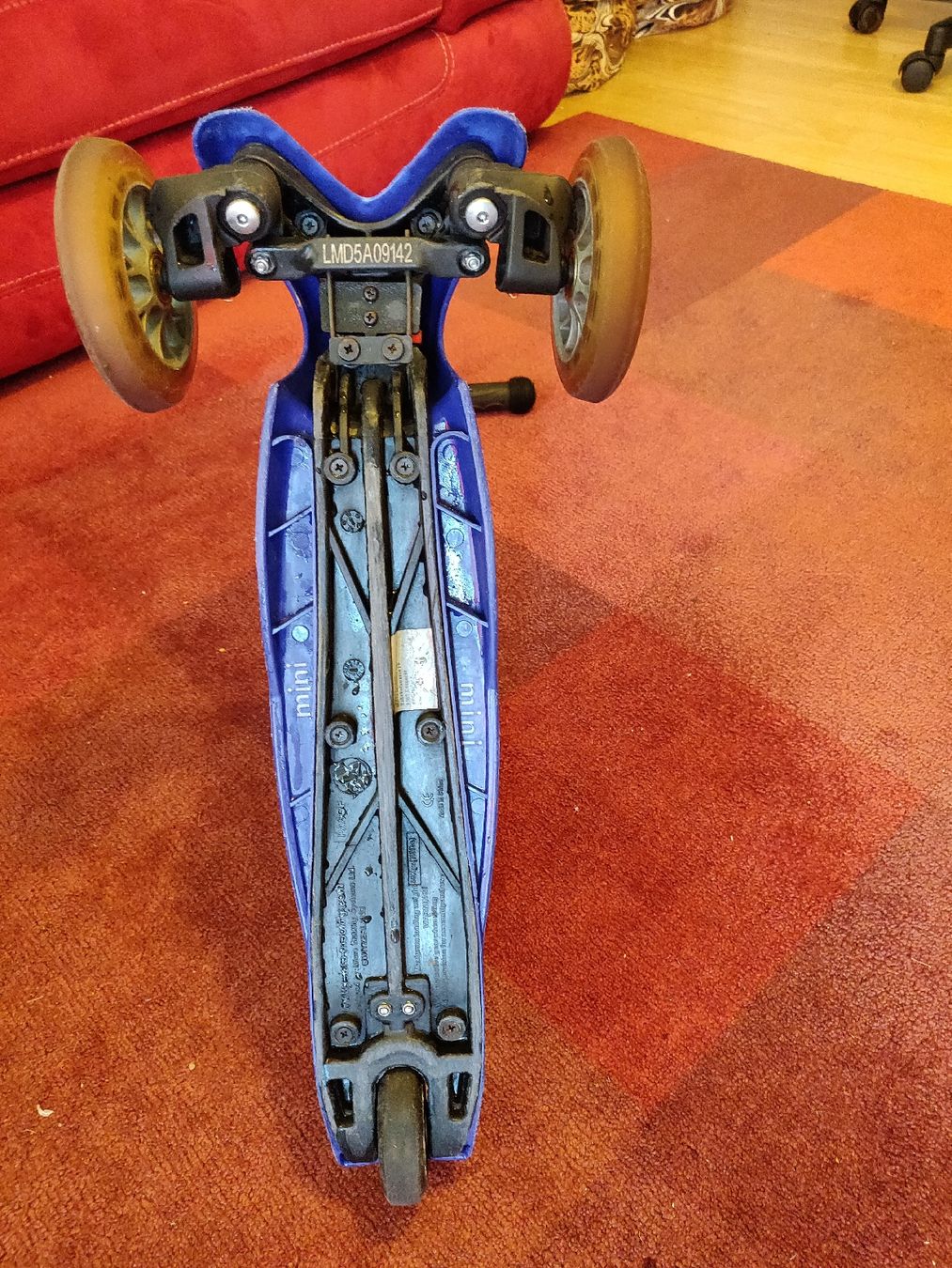 Micro Fahrzeuge für Kinder: Kinderscooter Mini Micro blau guter Zustand – Gebraucht aus Baden von vongillus 6