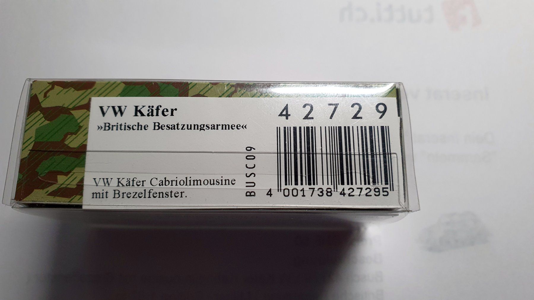 Busch Modellautos: Busch VW Käfer Militär 1:87 OVP – Neu und originalverpackt aus Lachen SZ von rol_whk9 4