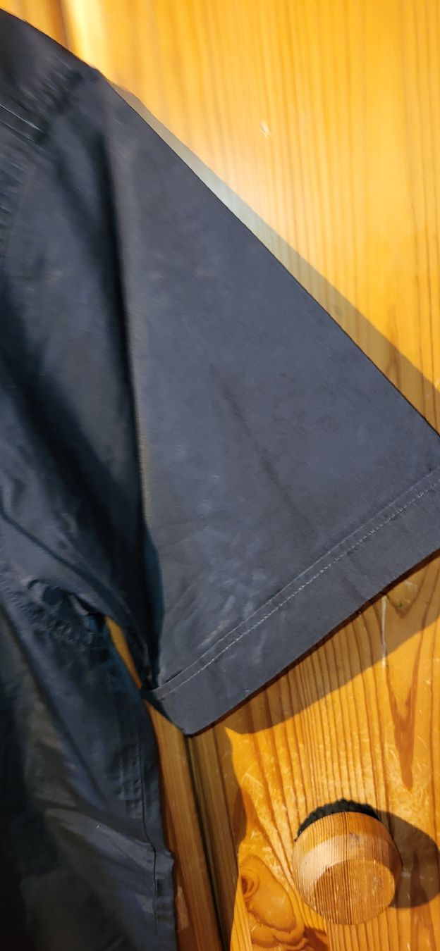 Camicie: Herren Hemd kurzarm schwarz Gr. 43/44 – Usato da Schweizersholz venduto da fuchs06 5