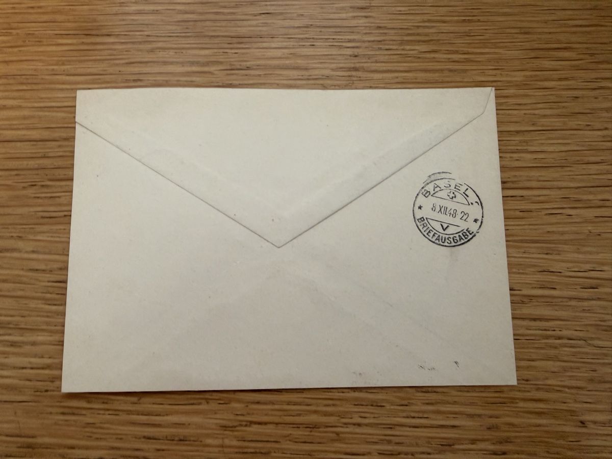 Tutti i francobolli: Satz R-Brief Pro Juventute 8.12.1948 – Usato da Murgenthal venduto da Tina_4055 1