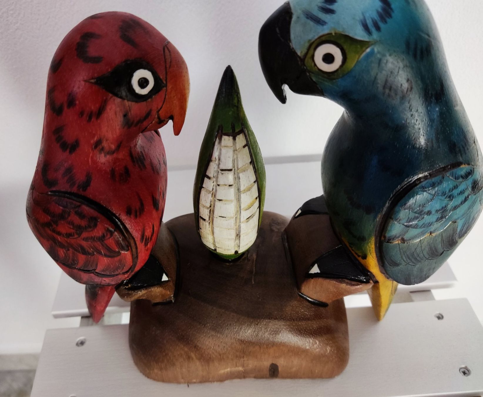 Statuette: Papageien Holzfigur – Usato da Chur venduto da Nisami 2