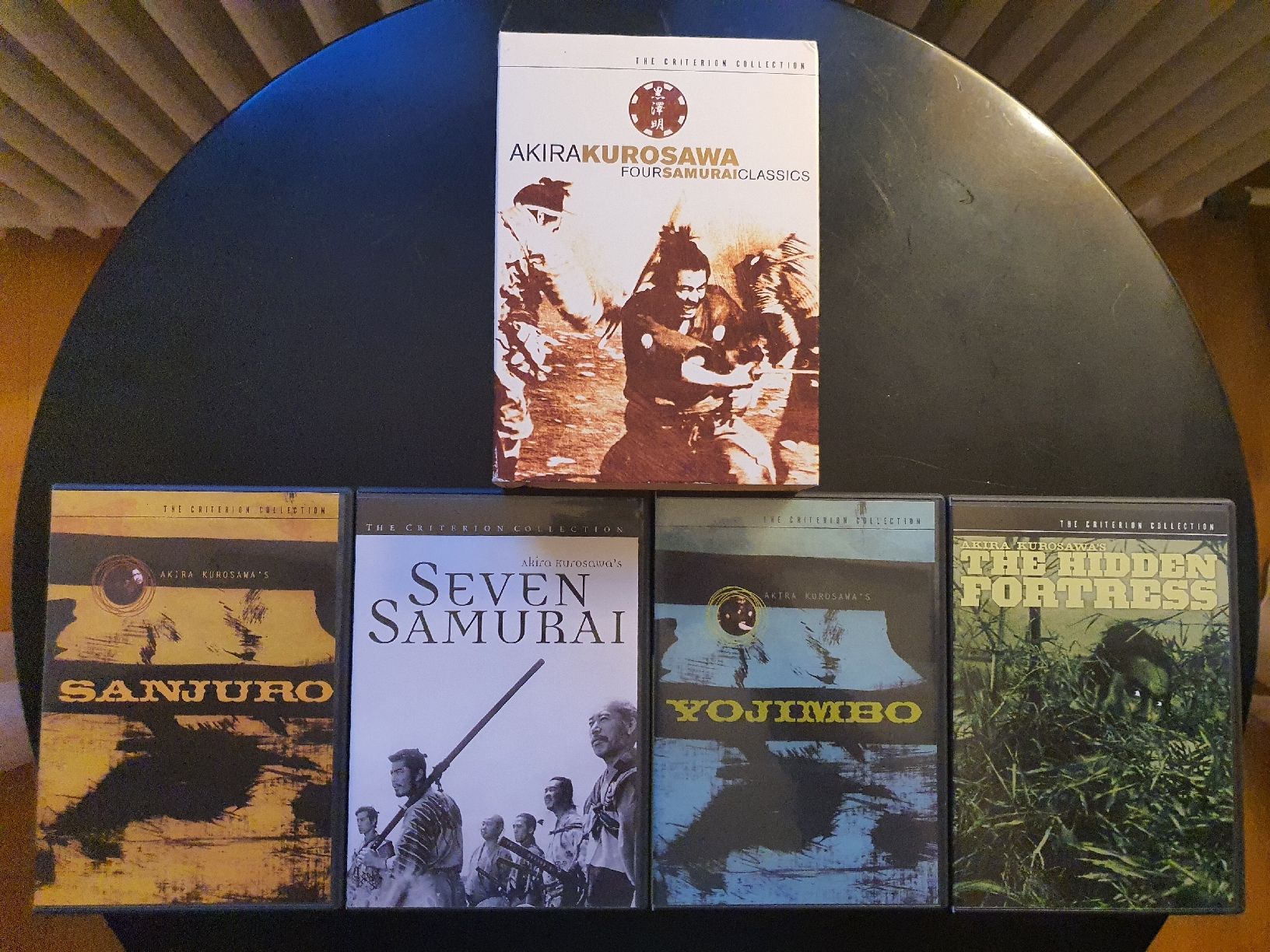 Tutti i DVDs: Akira Kurosawa Four Samurai Classics DVD Set Criterion – Usato da Zürich venduto da TimZurich1 3