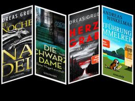 4 x spannender Krimi/Thriller Andreas Gruber & Winkelmann