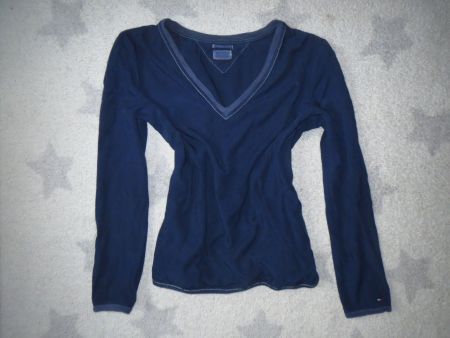 schöne TOMMY HILFIGER Damen Bluse Gr XS