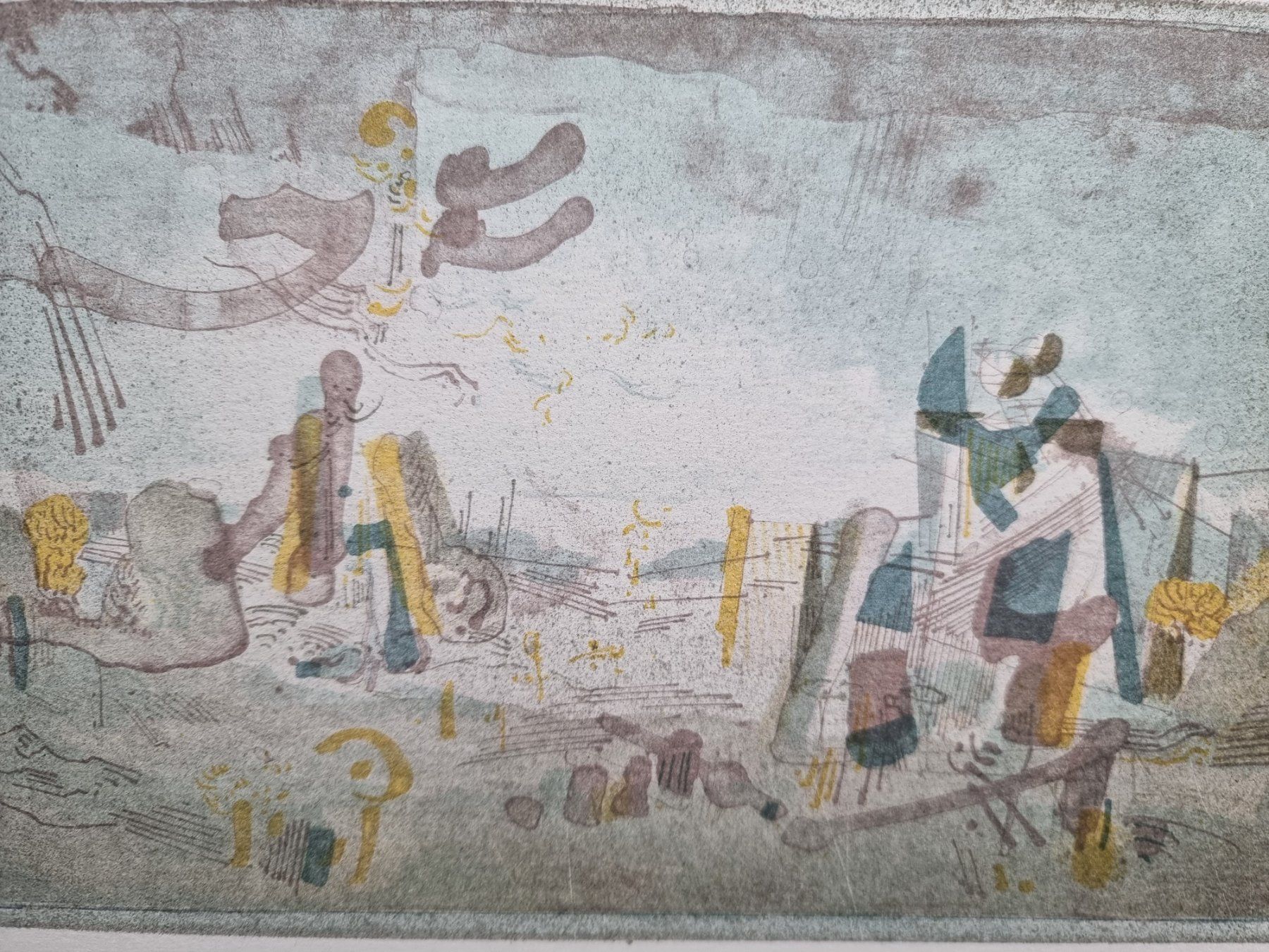 Grafiken & Lithographien: WERNER OTTE LITHOGRAPHIE SIGNIERT NUMMERIERT – Gebraucht aus Gersau von grafik-kunst 1