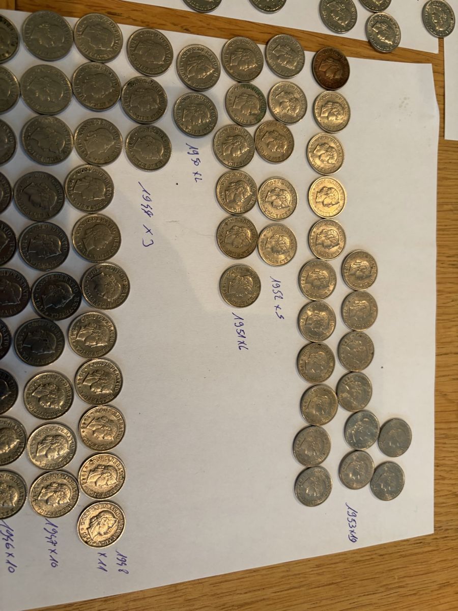 Tutti le monete: Pièces 5 centimes suisse de 1880 a 1953 – Usato da Echallens venduto da JAR69 7