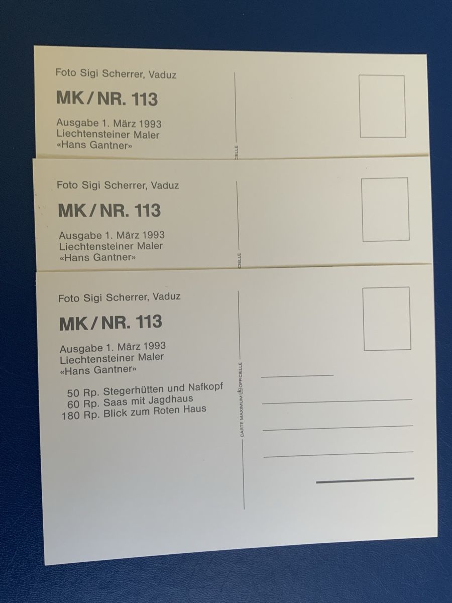 Tous les timbres: Liechtenstein – D'occasion à Binningen par chr_cr5n 1