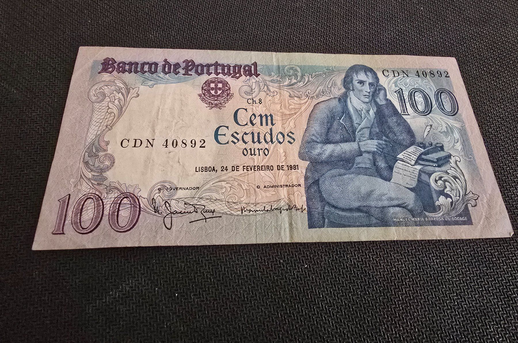 Banconote: Billet Portugal 100 – Usato da Petit-Lancy venduto da Minnie26